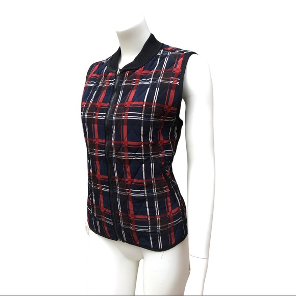 Entro Plaid Equestrian Riding Vest - Picture 2 of 7